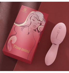 KISS TOY - Tina Mini Clit Suck Vibrator (Chargeable - Pink)